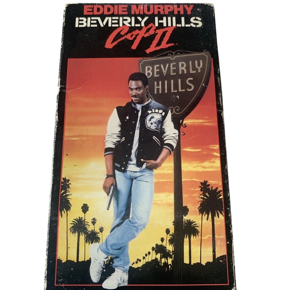 Beverly Hills Cop II 2 (VHS) 1987 Eddie Murphy, Judge Reinhold TESTED